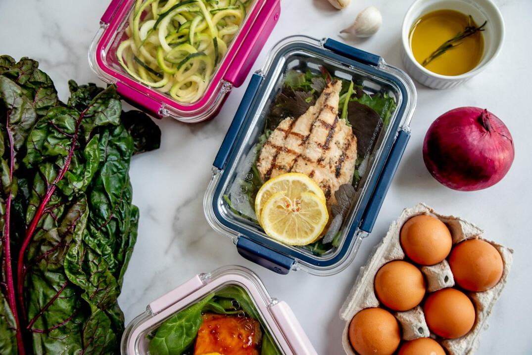 healthy meal preparation